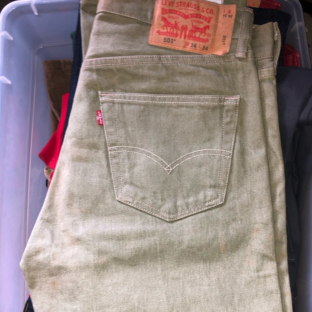 Levi’s 501 men’s jeans 34x34